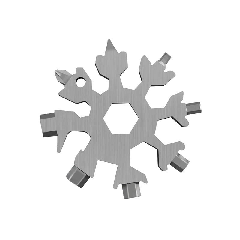 18 in 1 Snowflake Multi Wrench Screwdriver Combination Socket Nut Tool