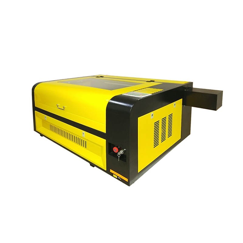 9060H Yellow RUIDA CNC CO2 Laser Engraving Machine 60W 80W 100W 130W 80W