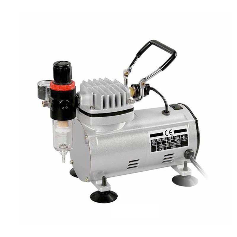 AC-18B Piston Type Mini Air Compressor Pump for Airbrush