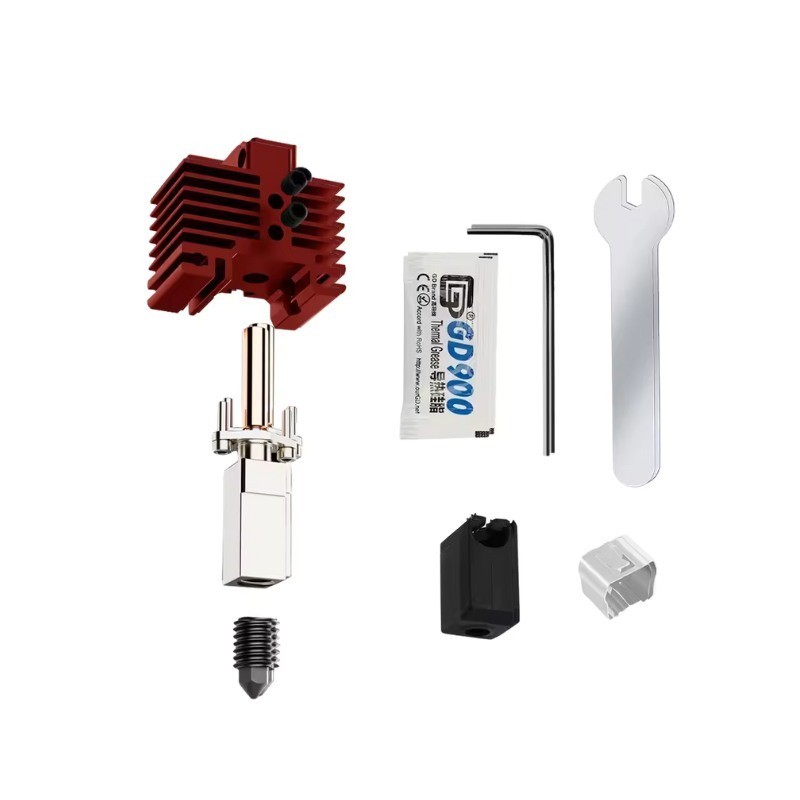 Bambu Lab Compatible Upgrade V2 Hotend Kit for P1 and X1 Series 0.4mm