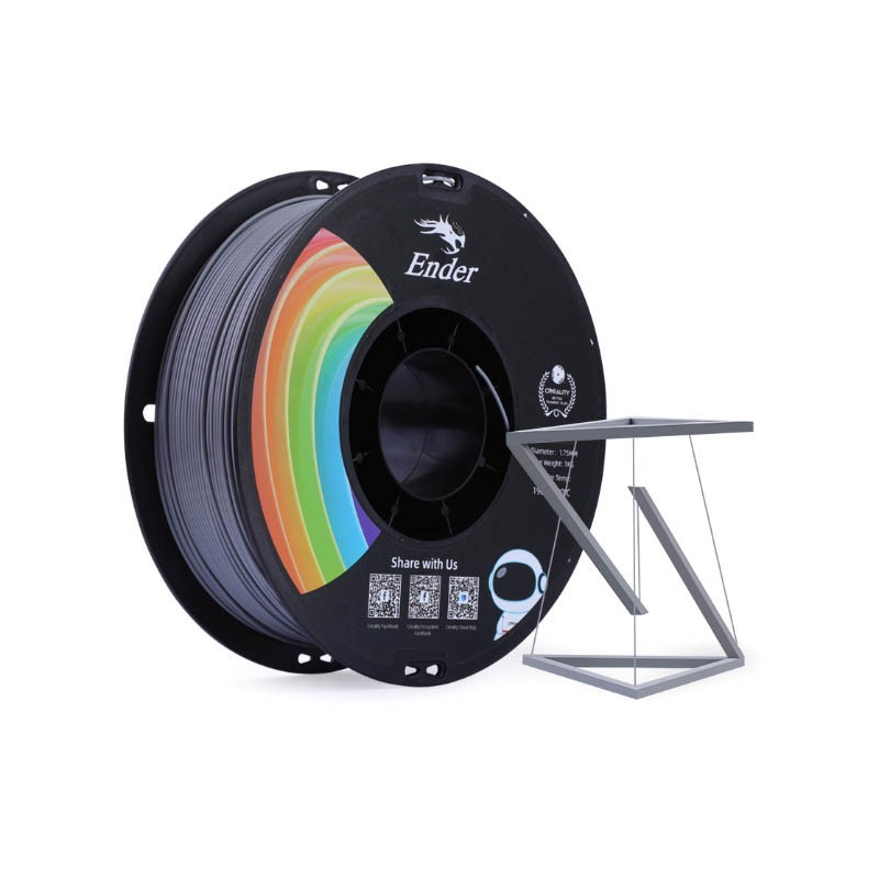 Creality EN-PLA+ Ender PLA+ 3D Printer Filament 1.75mm 1kg Grey - Image 4