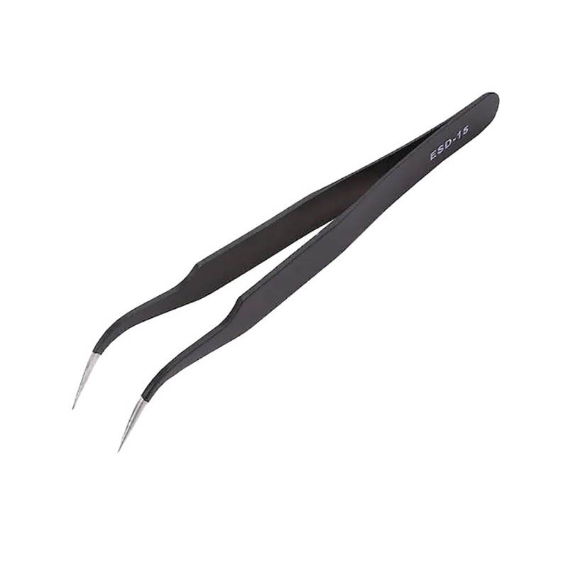 ESD-15 Elbow Tweezer Anti-static Stainless Steel