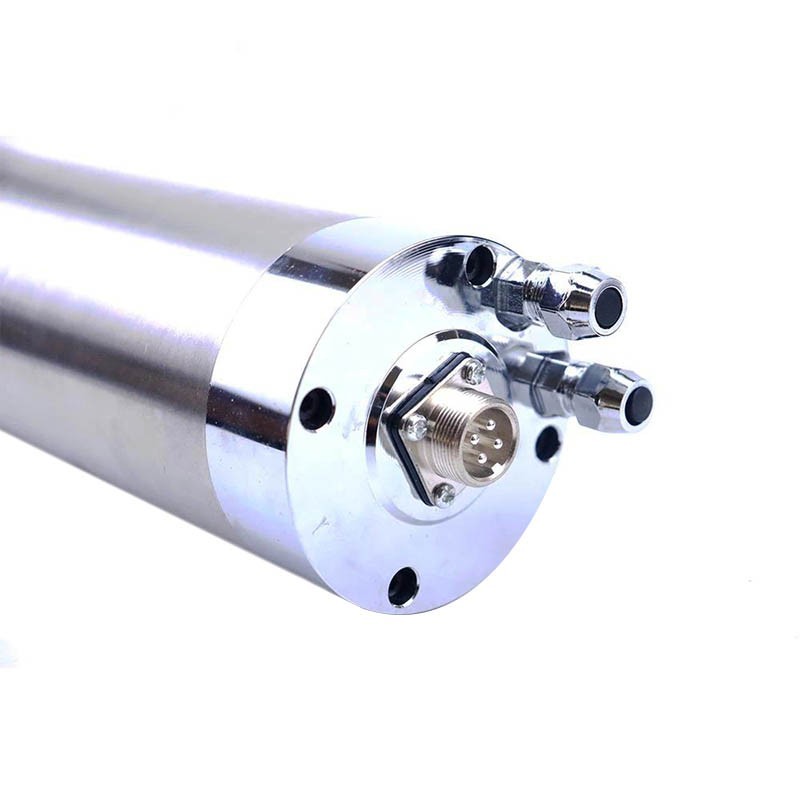 HQD 2.2kW Water Cooled Spindle 220V 8A 400Hz 24000rpm 80x235mm ER20A 4 Steel Bearing (Model: GDZ-23) - Image 4