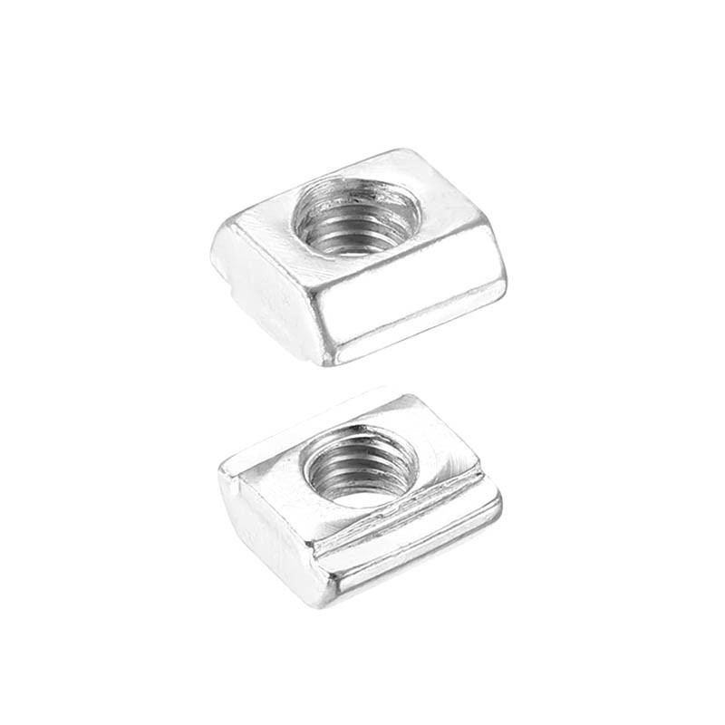 M5 Square Type Slide in T Slot Nut for 20 Aluminium Extrusion (Basic Quality)