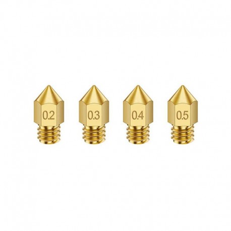 MK8 Copper/Brass Nozzle 1.75mm