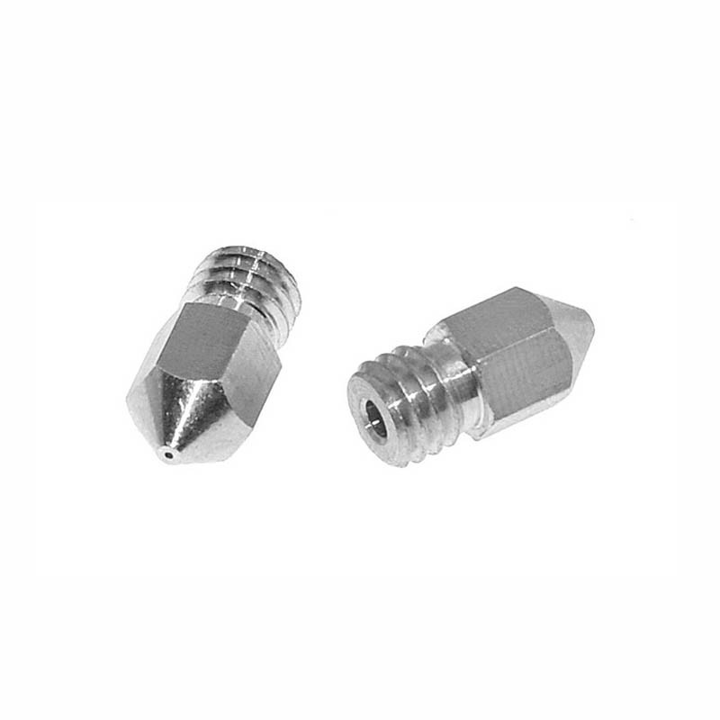 MK8 Stainless Steel Nozzle 1.75mm 0.8mm