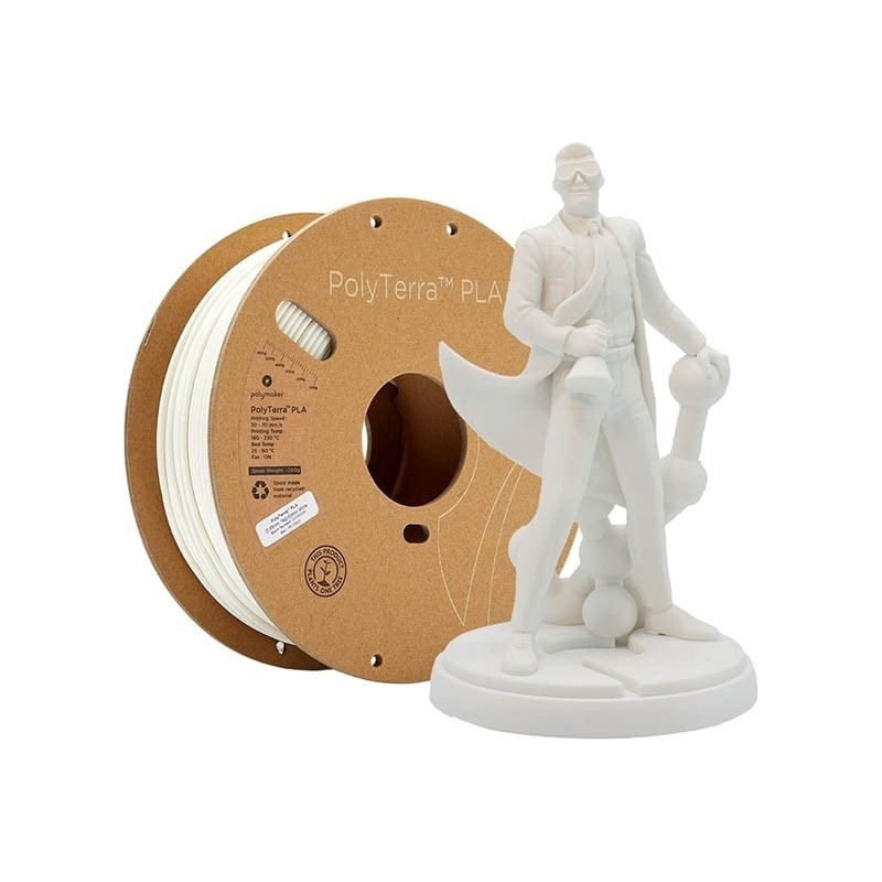 Polymaker PolyTerra PLA 3D Printer Filament 1.75mm 1kg Lava Red
