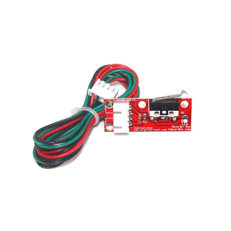 Red Limit Switch Module with 0.7m (RGK Color Wire) for 3D Printers and Mini CNC